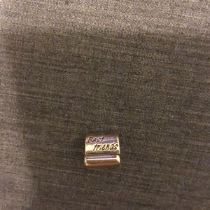 Sterling silver best friends pandora charm